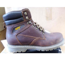 Casual pies de protección PU calzado de cuero zapatos de seguridad del trabajador